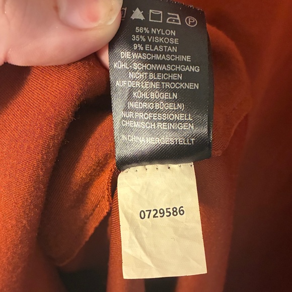 Carolina Belle Montreal Burst Orange Cardigan Jacket - Picture 8 of 8